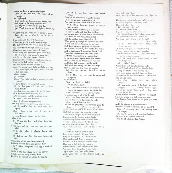 ロミオとジュリエット = Romeo & Juliet