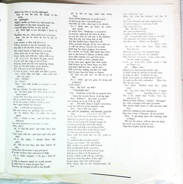 ロミオとジュリエット = Romeo & Juliet