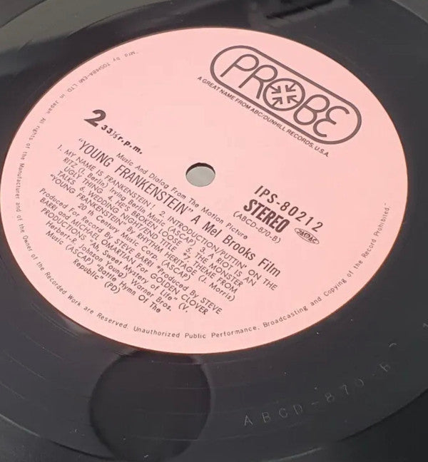 Dialogue & Music From Original Soundtrack Of "Young Frankenstein"