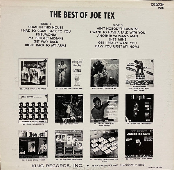 The Best Of Joe Tex