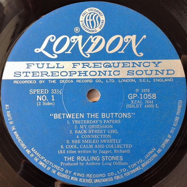 Between The Buttons = ビトゥイーン・ザ・バトンズ