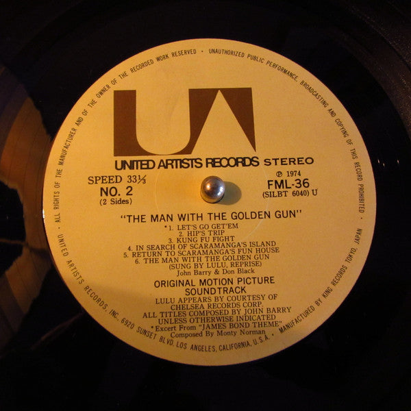 The Man With The Golden Gun (Original Motion Picture Soundtrack)