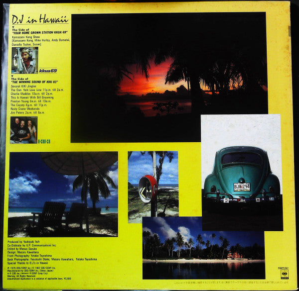 Disc Jockey In Hawaii