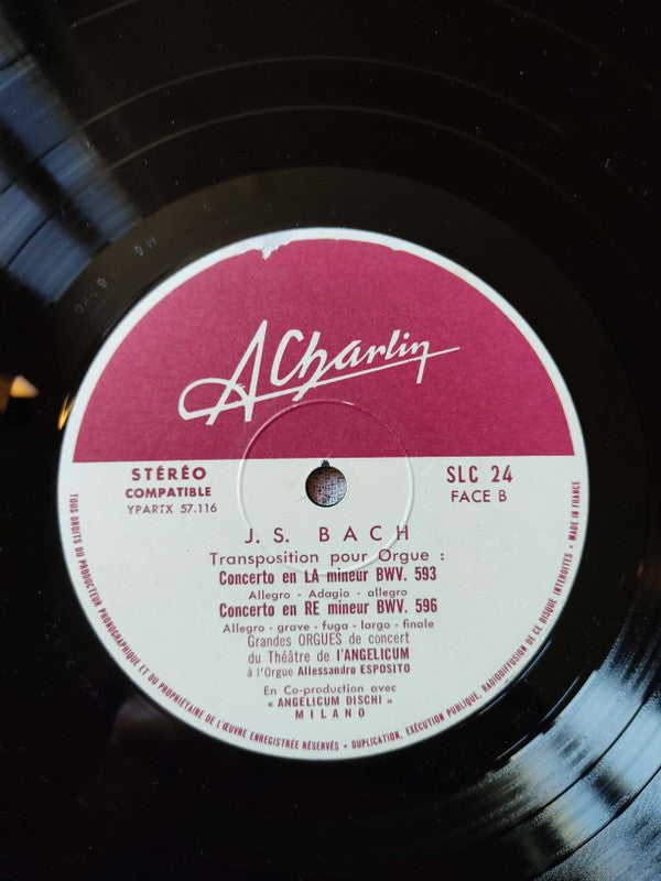 Deux Concertos Grossos De L'Estro Armonico / Leur Transposition Pour Orgue