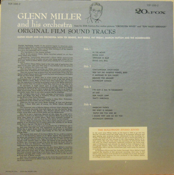 Original Film Sound Tracks