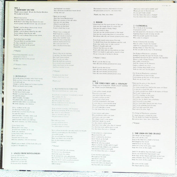 No Nukes - From The Muse Concerts For A Non-Nuclear Future - Madison Square Garden - September 19-23, 1979