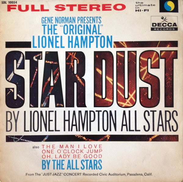 Gene Norman Presents The "Original" Lionel Hampton Star Dust = ジーン・ノーマン提供"オリジナル"スター・ダスト