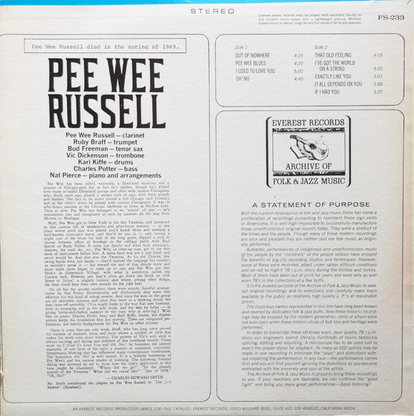Pee Wee Russell