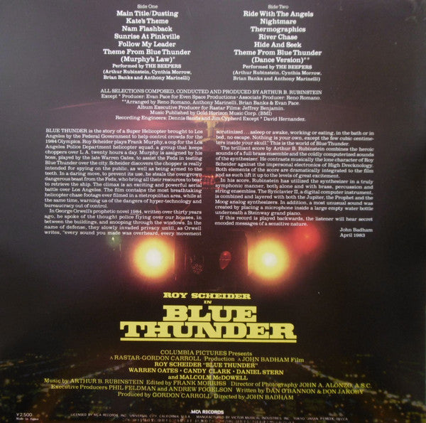 Blue Thunder (Music From The Original Motion Picture Soundtrack)