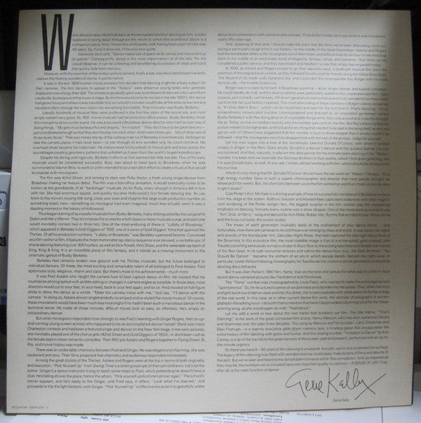 That's Dancing! - The Original Soundtrack Album From The MGM Motion Picture