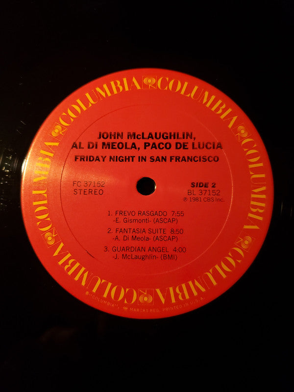 Friday Night In San Francisco