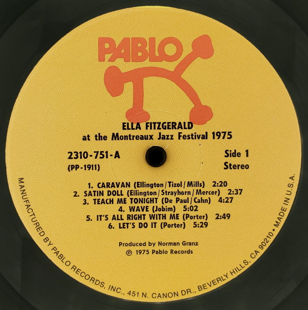 Ella Fitzgerald At The Montreux Jazz Festival 1975