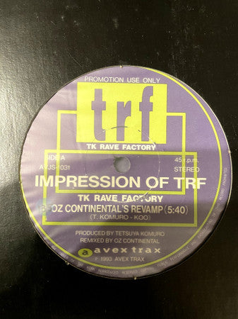 Impression Of Trf