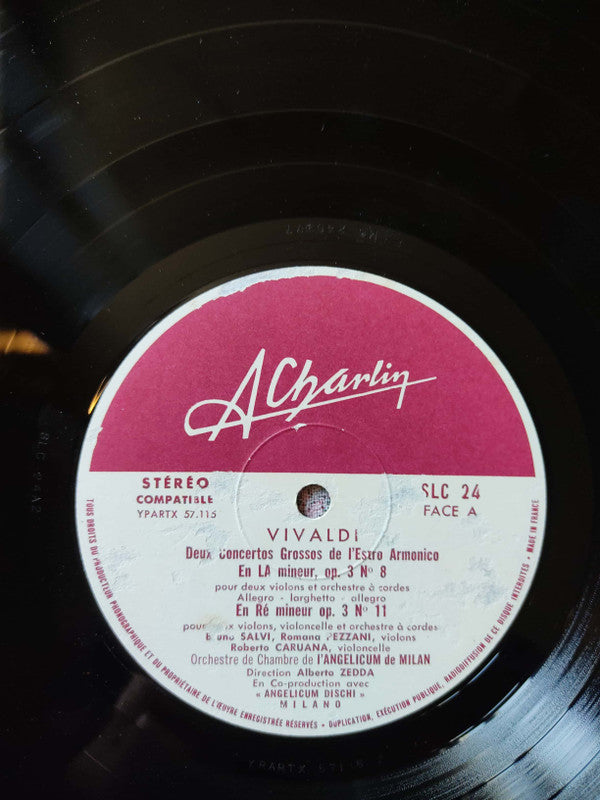 Deux Concertos Grossos De L'Estro Armonico / Leur Transposition Pour Orgue