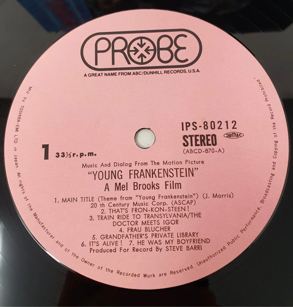 Dialogue & Music From Original Soundtrack Of "Young Frankenstein"