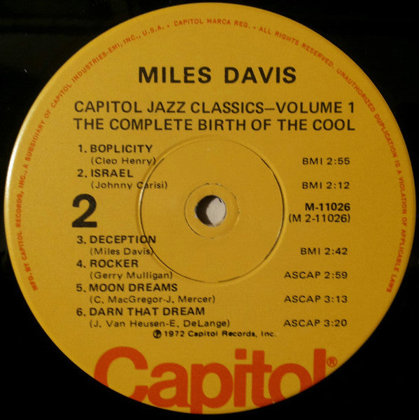 The Complete Birth Of The Cool