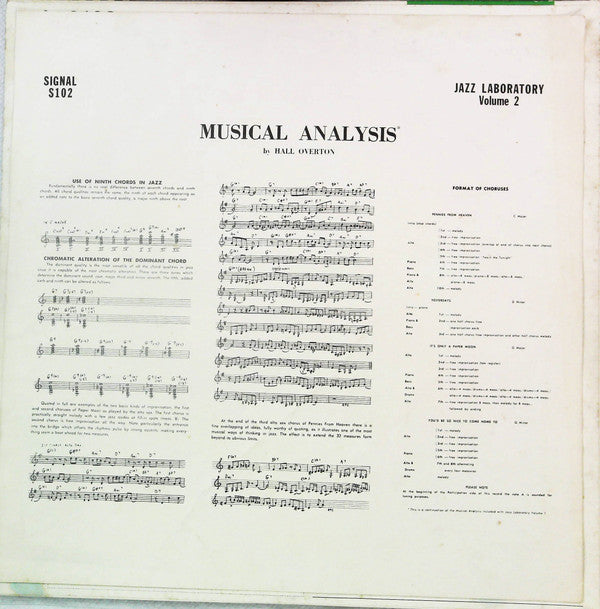 Jazz Laboratory Series Vol. 1 & 2 / Signal!