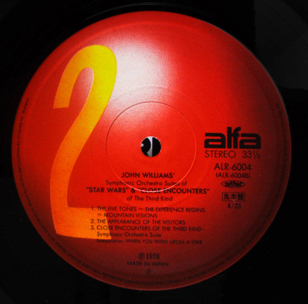 Music From John Williams' Close Encounters Of The Third Kind / Star Wars