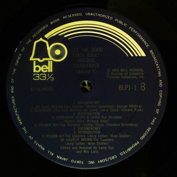 Let The Good Times Roll - Original Sound Track Recording