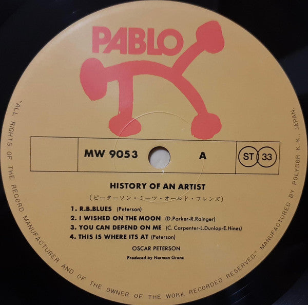 History Of An Artist