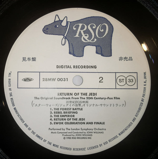 Star Wars : Return Of The Jedi (The Original Motion Picture Soundtrack)