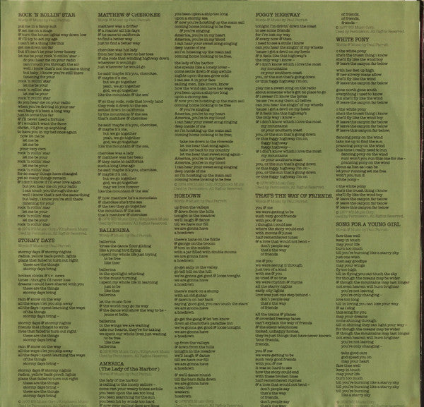 Song For A Young Girl