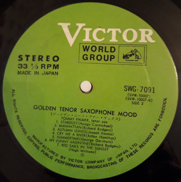 Golden Tenor Saxophone Mood = ゴールデン・ムード・テナー・サックス