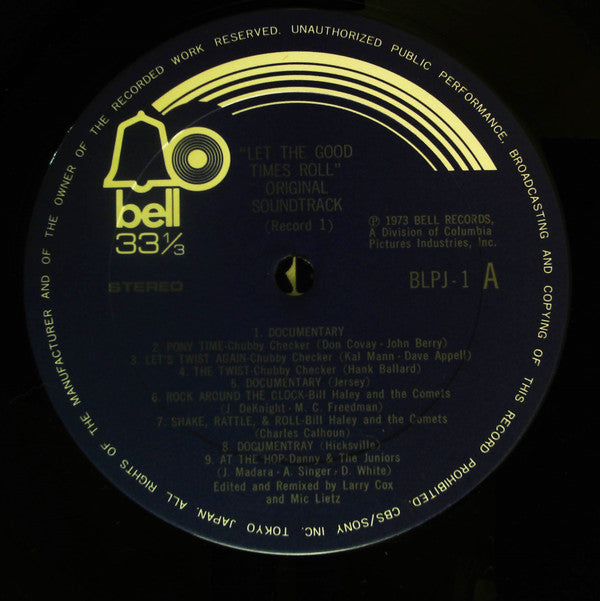 Let The Good Times Roll - Original Sound Track Recording