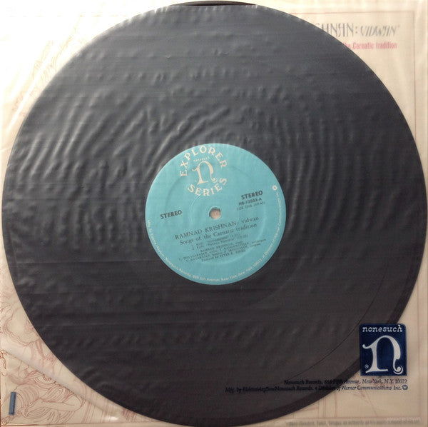 Vidwan/Songs Of The Carnatic Tradition = 南インド古典声楽の真髄