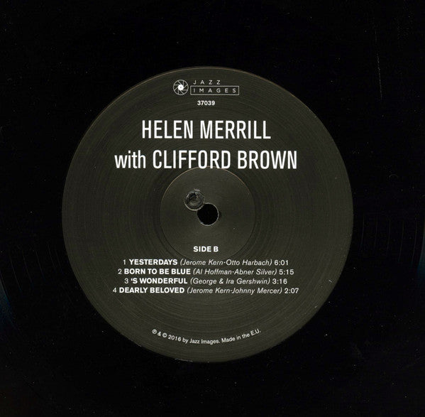 Helen Merrill With Clifford Brown