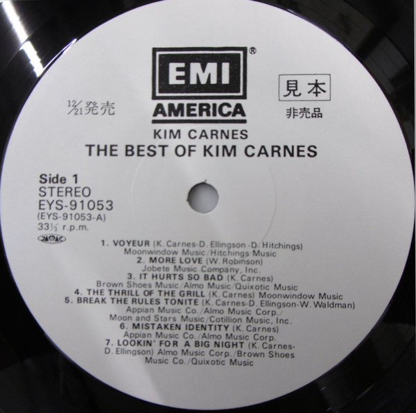 The Best Of Kim Carnes