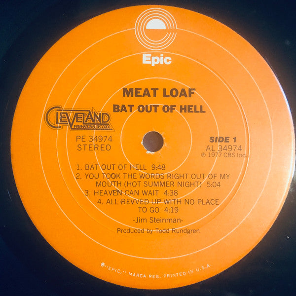 Bat Out Of Hell