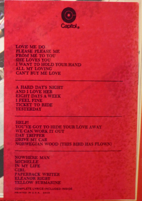 The Beatles 1962-1966