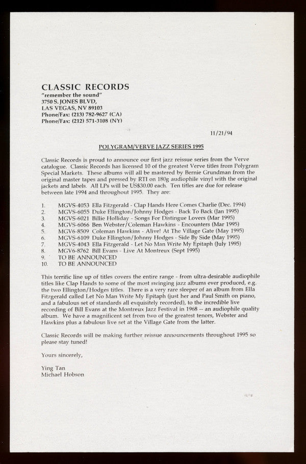 At The Montreux Jazz Festival