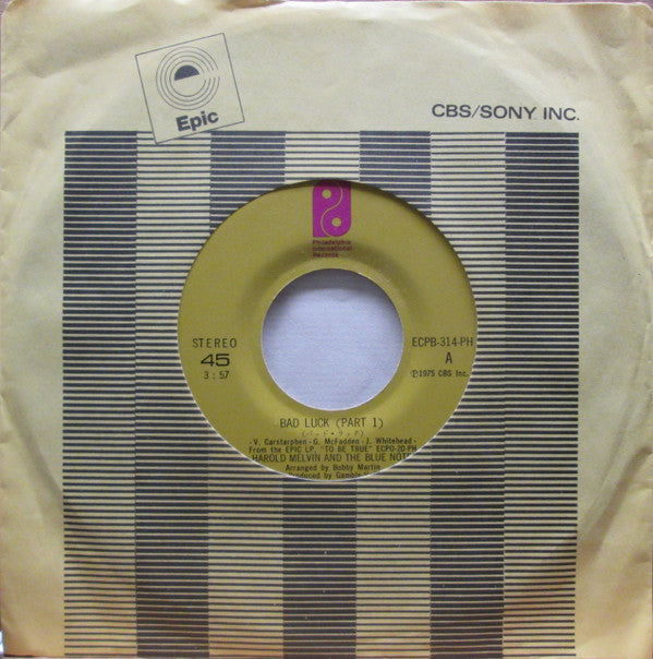バッド・ラック = Bad Luck (Part 1)
