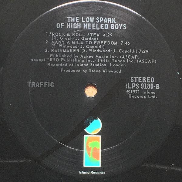 The Low Spark Of High Heeled Boys