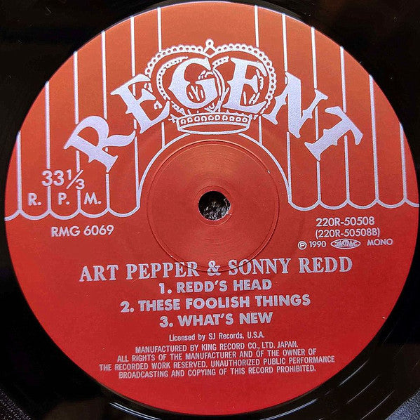 Art Pepper & Sonny Redd