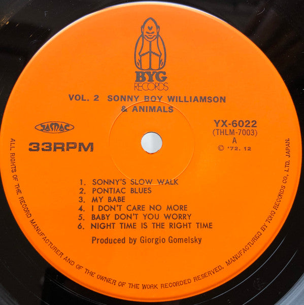 Sonny Boy Williamson + Animals (Faces & Places Vol. 2)