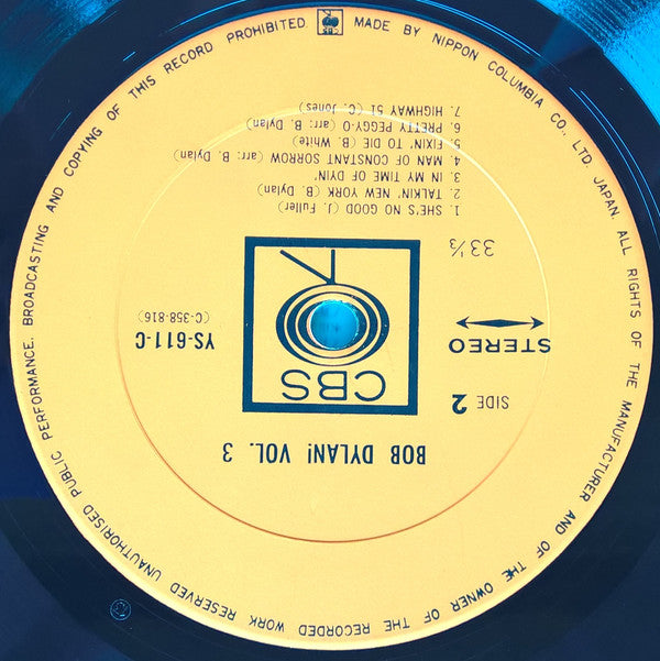 Bob Dylan Vol. 3