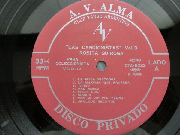 Las Cancionistas Volumen 3.