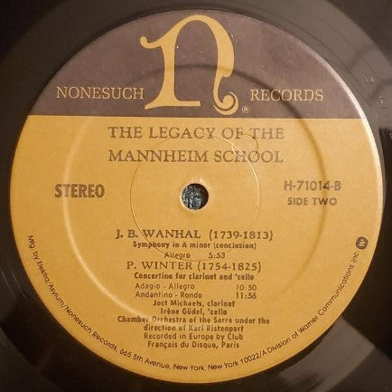 The Legacy Of The Mannheim School