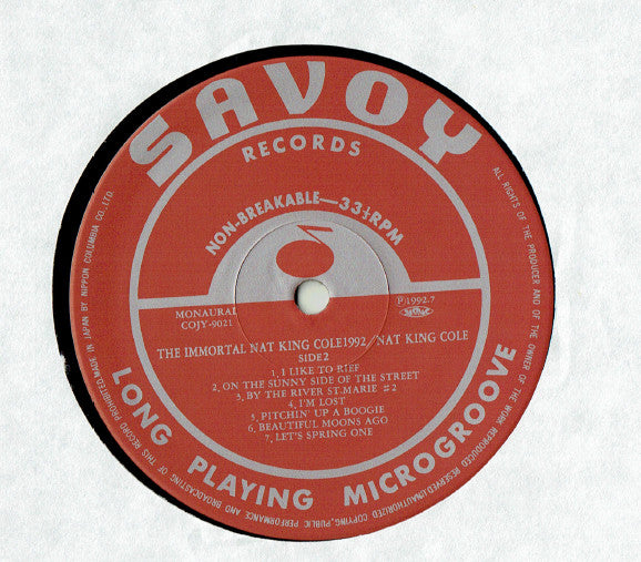 The Immortal Nat King Cole 1992