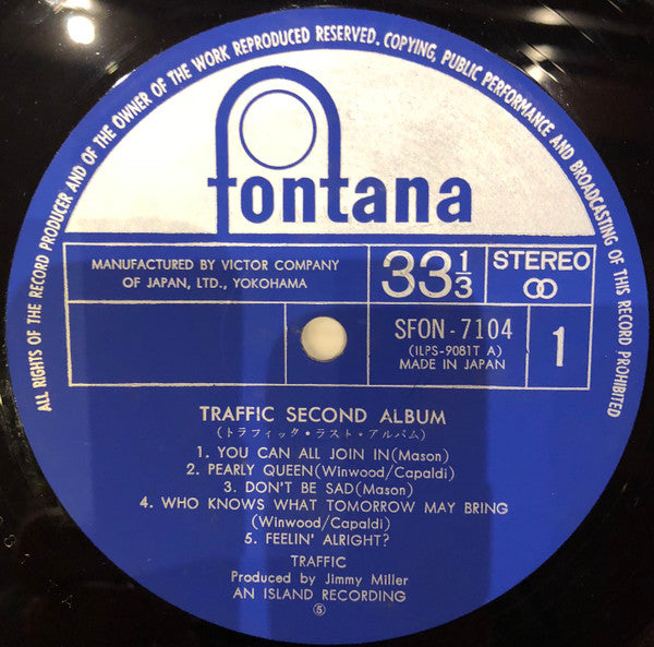 Traffic Last Album