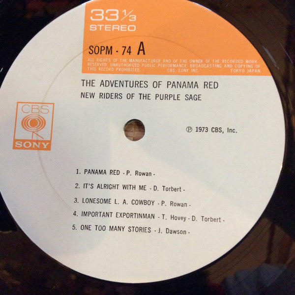 The Adventures Of Panama Red