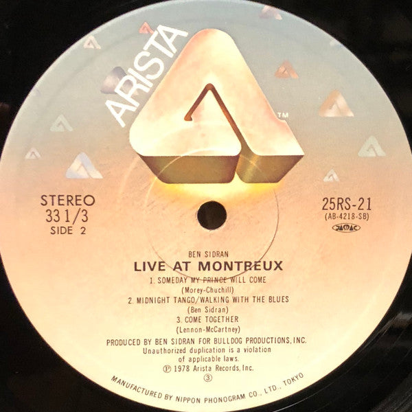 Live At Montreux