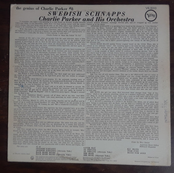 Release: Swedish Schnapps-Vinyl-US-None-V6-8010-13409492