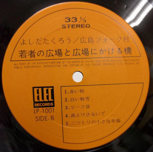 若者の広場と広場にかける橋-古い船をいま動かせるのは古い水夫じゃないだろう