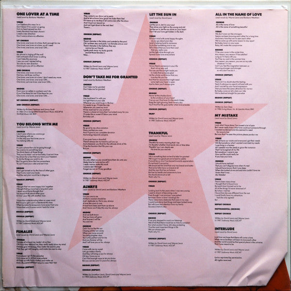 All In The Name Of Love