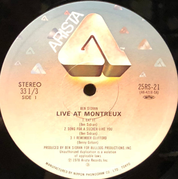 Live At Montreux