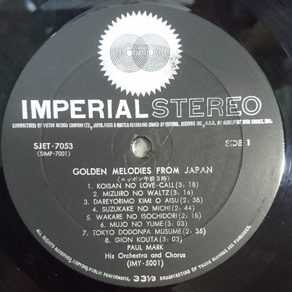 Golden Melodies From Japan = ニッポン午前3時